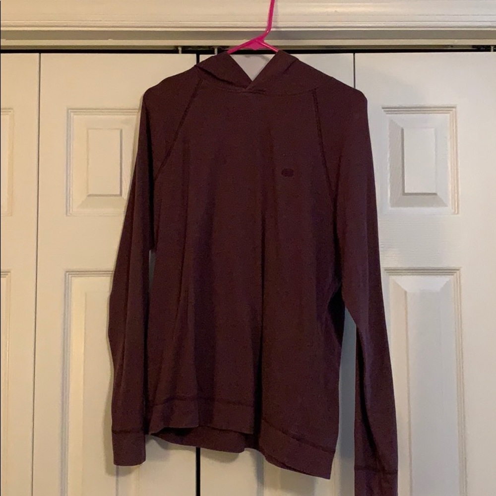 Maroon Banana Republic Long Sleeve w/ hood